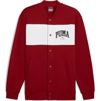 Pánské oblečení Pánská Mikina PUMA PUMA SQUAD BOMBER JACKET FL 68179813 – Vínová M