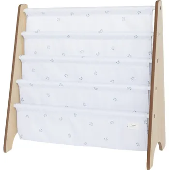 Knihovna 3 SPROUTS Stojan na knížky Recycled Blueberry 3 Sprouts Ivory