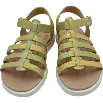 Chlapecké sandály Dětské sandály zlaté Y-101-2 Velikost: 25