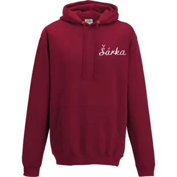 Pánská mikina Astoreo Unisex mikina personalizovaná červená XS