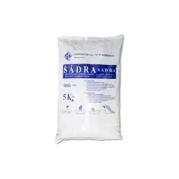 Stavební pojivo Sádra šedá - 10kg (balení 2x5kg)