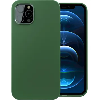 Pouzdro na mobilní telefon ER POWER Silikonový kryt CARNEVAL SNAP pro iPhone 13 Pro s MagSafe - zelená ERCSIP13PMGLQ-GN