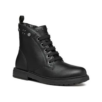 Dámské kozačky Kozačky Geox Jr Eclair J169QI 0003W C9999 S Černá 32