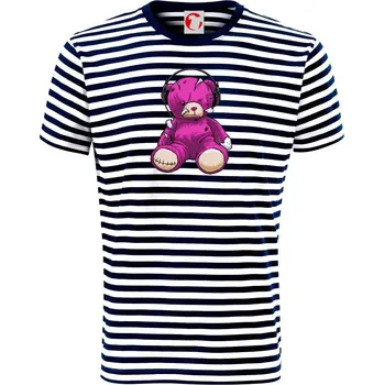 Pánská móda Potrhaný medvídek - Triko na vodu - 2XL ( Prouhovaná )