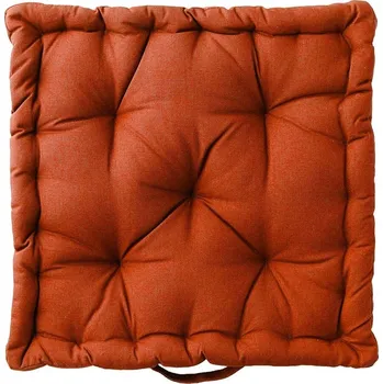 Polštář Blancheporte Podlahový sedák zn. Colombine, jednobarevný terakota 38x38x10xm