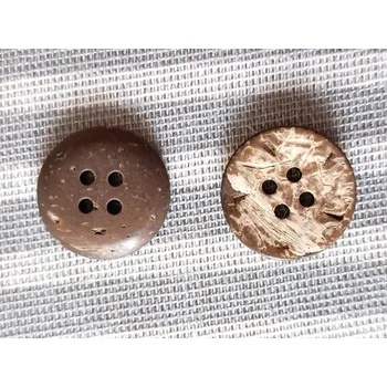 Knoflík Snový svět Kokosový knoflík 4 dírky - 28"