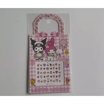 Nálepky na nehty - HELLO KITTY FRIENDS 2 (Značka: TAKARA TOMY)