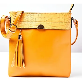 Kabelka 3Pagen Kabelka hořčicová