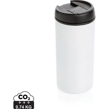 Termohrnek Termohrnek Metro z RCS recyklované oceli - Bílá, Firemní dárkové předměty s vlastním potiskem