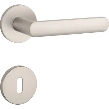 Dveřní kování AT - FRAGOLA - R 7S rozety BB, klika/klika NP - Nikl perla