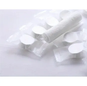 Ručník Jednorázový stlačený cestovní ručník (24x18 cm), 5 ks