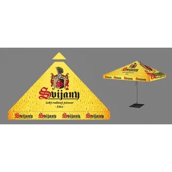 Náhradní plachta na slunečník s průduchem 3,5 x 3,5 m