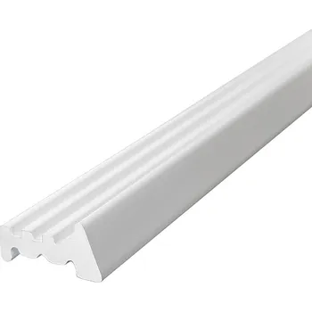 Nábytkové kování Kooplast Profil pro zádový panel bílý 4m