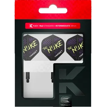 Příslušenství pro šipky Luke Littler K-Flex Black No.2 Intermediate