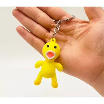 Přívěsek na klíče - RAINBOW FRIENDS - ŽLUTÝ (Značka: ZHENG)