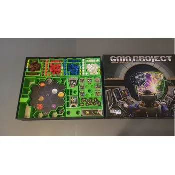 Příslušenství k deskovým hrám inserty.cz Gaia Project: Galaxie Terra Mystica - Insert (černý, 0028)