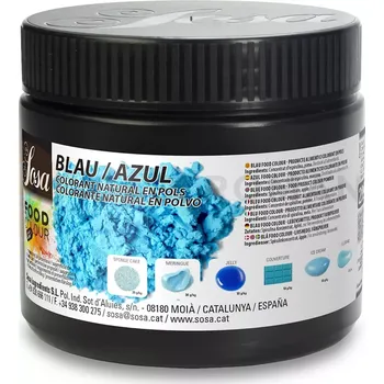 Výroba svíčky Přírodní modré potravinářské barvivo 200 g | SOSA, 37897