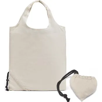 ORLEANS. 100% bavlněná skládací taška (100 g/m²), Firemní dárkové předměty s vlastním potiskem