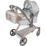 DeCuevas 81777 Skládací kočárek pro panenky 3 v 1 s batůžkem CITY X 2024 - 73 cm