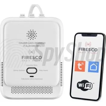 Diktafon Detektor zemního plynu DYK-C1 s IP odposlechem a hlasovým záznamem - detekce zvuku, Wi-Fi a Bluetooth, oznámení na mobil Spy Shop