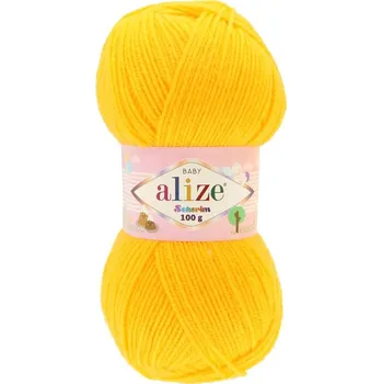 Galanterie Alize Sekerim Bebe 566 tmavě žlutá