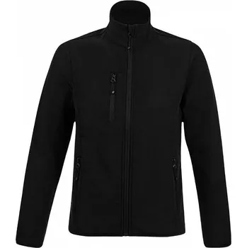 Dámská softshellová bunda Sol's Dámská softshellová bunda Radian s náprsní kapsičkou Barva: Černá, Velikost: XL L03107