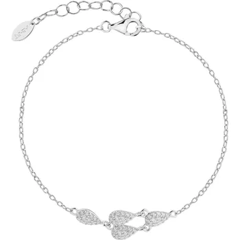 Náramek Stříbrný náramek se zirkony - AP538-3204