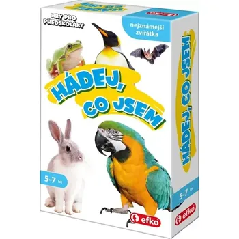 Desková hra efko Hry pro předškoláky Hádej, co jsem