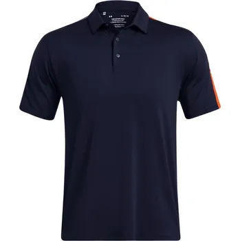 Pánské tričko Under Armour Playoff 3.0 Striker pánské polo, tmavě modro/červené pánské, M