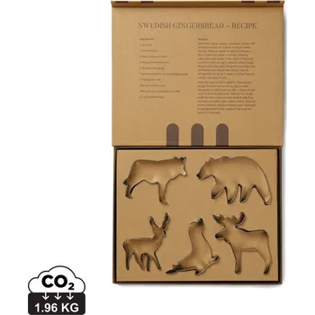 Sada vykrajovátek na pečení 5ks VINGA Nordic, Firemní dárkové předměty s vlastním potiskem