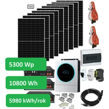 solární set Battery Charger Solární set Sunset Kombi 230V 50Hz 5300Wp