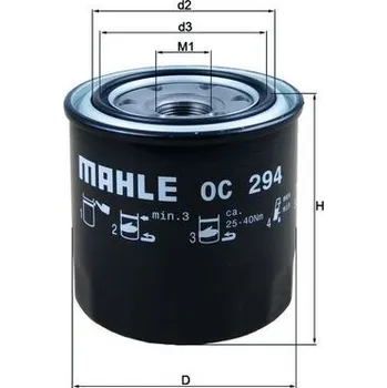Olejový filtr Olejový filtr MAHLE OC 294