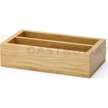 Příbor Dvoudílná bedýnka na příbory 275x165x70 mm | FINE DINE, System Madeira