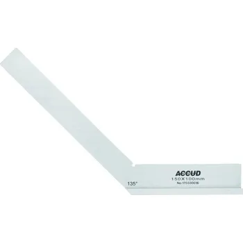 Úhloměr ACCUD 849-008-02 135° úhelník s rozšířenou základnou 200x130mm 849-008-02