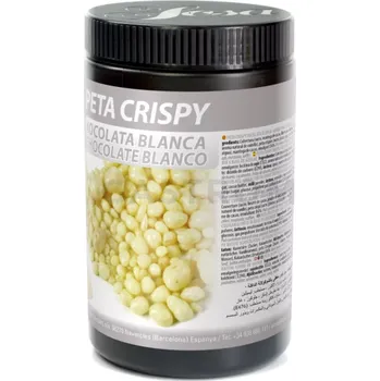 Čokoláda Posypka z bílé čokolády, vločky Peta Crispy 900 g | SOSA, 45040