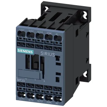 Stykač stykač, AC-3e, 7A/3kW/400V, 3pólový, AC 110V, 50/60Hz, 1 NC, pružinová svorka