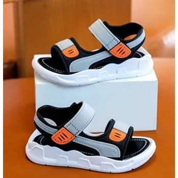 Dívčí obuv Sandálky - ŠEDÉ (3-4 roky) (Značka: M.LEIHE.BO)