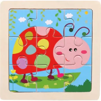 Puzzle Dřevěné puzzle pro nejmenší (S) - BERUŠKA (Značka: SKXNIER)