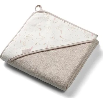 teploměr do vody pro miminko BABYONO Osuška s kapucí froté béžová 100x100 cm