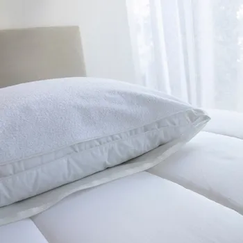 Povlak na dekorativní polštářek Blancheporte Ochranný návlek na polštář, úprava Bi-ome® proti roztočům bílá povlak na polštářek 40x40 cm
