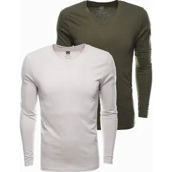 Pánská móda Pánský hladký dlouhý rukáv - mix 2-pack ARIN