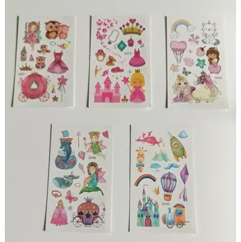 Tetování Dětské dočasné tetování - MIX 8 (Značka: SPADABRAVO)