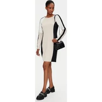 Dámské šaty DKNY Každodenní šaty DD4E1B89 Béžová Regular Fit 4