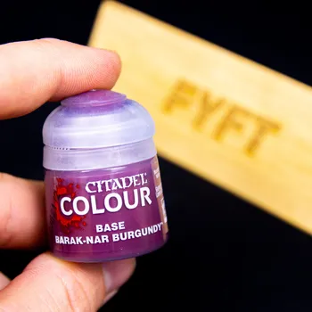 Modelářská barva Citadel Base: Barak-Nar Burgundy (Games Workshop) - wargaming barva