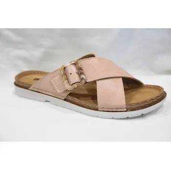 Dámské polobotky Dámské pantofle INBLU model VO12 růžová 36