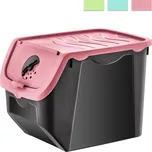 Box na brambory a cibuli mix barev 12 l, 24x31x23 cm 12 l