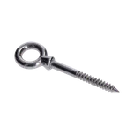 KOVIAN, s.r.o. Šroub s okom a závitem do dřeva, 8 x 80 mm, A4/AISI 316