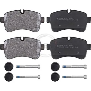 Brzdová destička Sada brzdových destiček, kotoučová brzda A.B.S. 37630