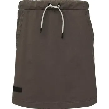 Dámská sukně Dámská sukně Loap Derena z teplákoviny šedá