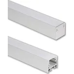 Přisazený hliníkový profil McLED PCA 25x25mm včetně mléčného difuzoru 2m ML-761.049.74.2